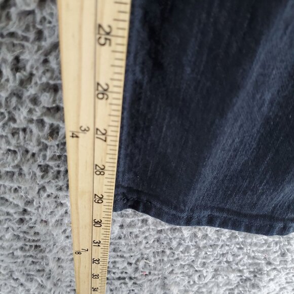 Levis Jeans Mens 32x32 Black 511 Slim Fit Straight Stretch Classic Denim - Picture 7 of 9